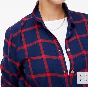 J Crew Flannel Shirt